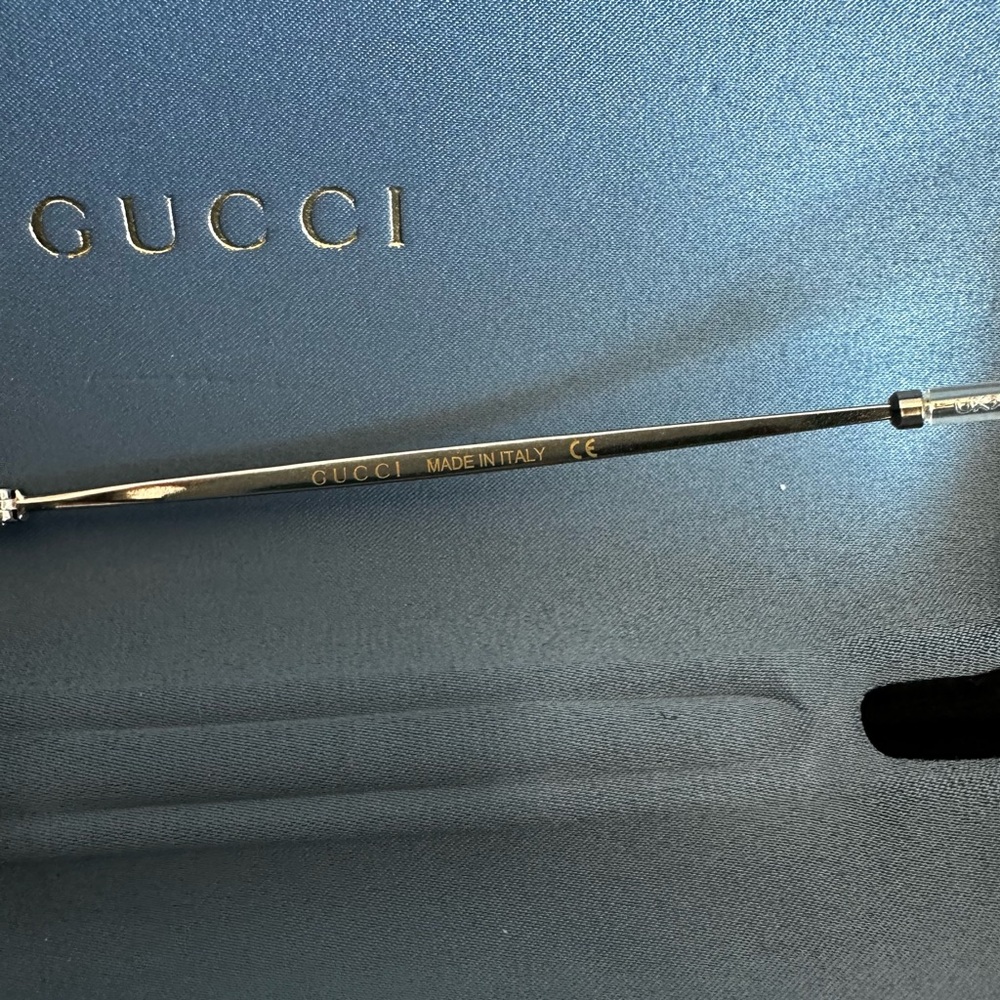GUCCI 58mm Aviator Sunglasses - Picture 6 of 8